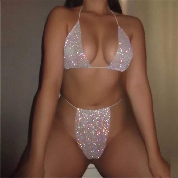 Matching bling lingerie set price for 1 set - Picture 6 of 6